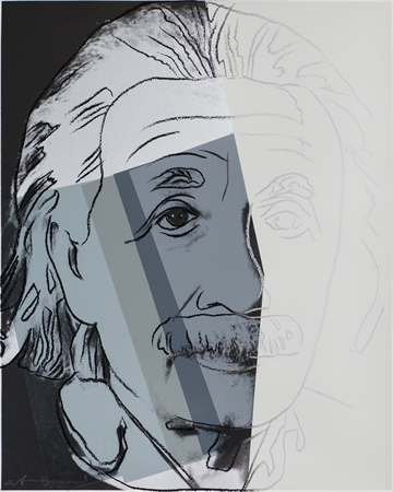 Albert Einstein (from Ten Portraits of Jews of the Twentieth Century) by Andy Warhol